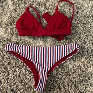 “usa” style bikini